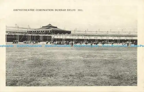 R622105 Amphitheater Krönung Durbar Delhi 1911 H A Mirza