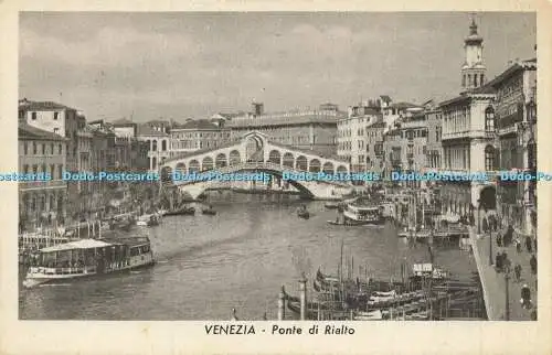 R617671 Venezia Ponte di Rialto A Scrocchi Milano