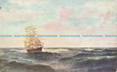 R622114 51 A Man Overboard T Somerscales Walker Art Gallery Gallery Reproduktion