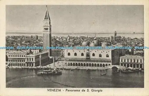 R617672 Venezia Panorama da S Giorgio A Scrocchi Milano