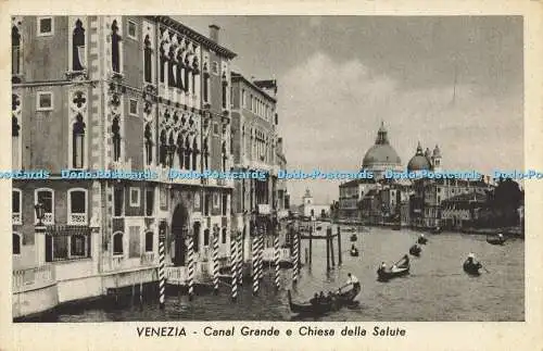 R617674 Venezia Canal Grande e Chiesa della Salute A Scrocchi Milano