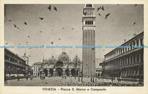 R617675 Venezia Piazza S Marco e Campanile A Scrocchi Milano