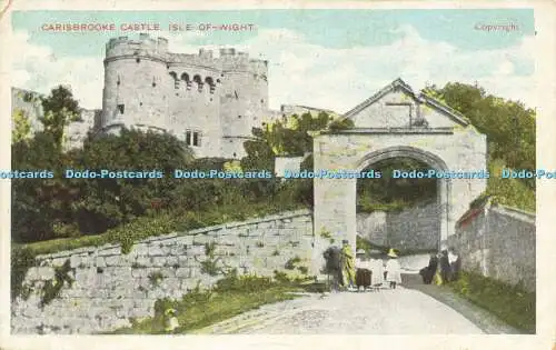 R622123 Carisbrooke Castle Isle of Wight D und D 1907