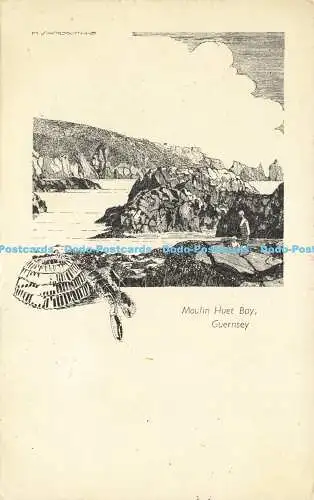 R619706 H Sandwith Moulin Huet Bay Guernsey W and S Studio 1952