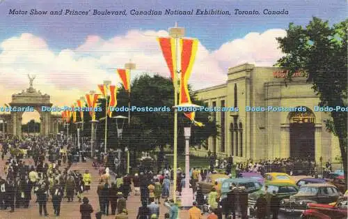 R617683 Motor Show and Princes Boulevard Canadian National Exhibition Toronto Ca