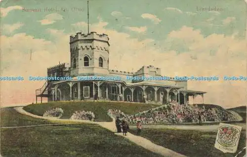 R615195 Summit Hotel Gt Orme Llandudno Milton Glazette Series No 1430 B Woolston