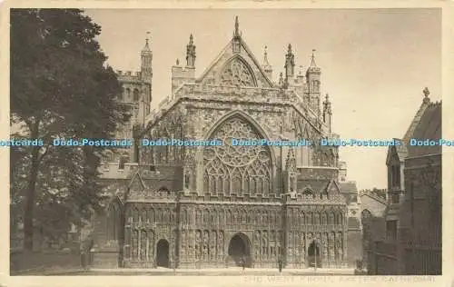 R617708 West Front Exeter Cathedral S A Chandler Storyland Serie Nr. 1