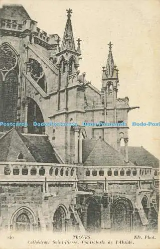 R619734 Troyes Cathedrale Saint Pierre Contreforts de lAbside ND Phot Imp Phot N