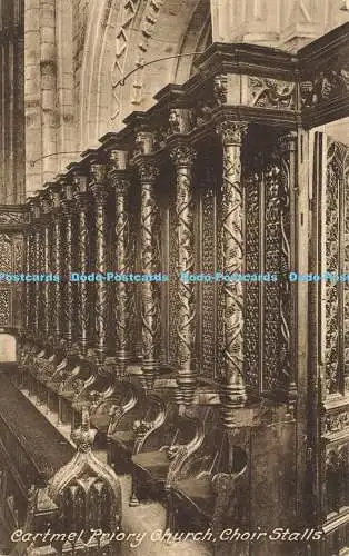 R619740 Cartmel Priory Church Choir Stalls D Wilson No 64380 Friths Series