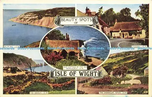 R615239 Beauty Spots of Isle of Wight 219 Multi View