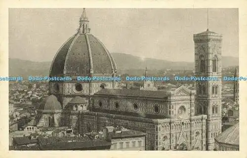 R622220 Firenze La Cattedrale vista dalla cupola di S Lorenzo U M F