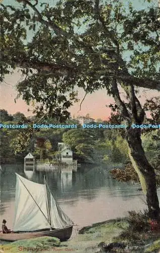 R619813 A 325 Sharpham River Dart Pictorchrom Bildpapier 1915