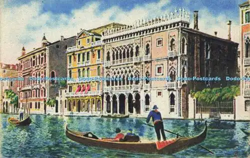 R622240 Venezia Palazzo Contarini Ca dOro Contarini Palast Ca dOro A Scrocchi Mi