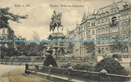 R622295 Köln a Rh Kaiser Wilhelm Denkmal