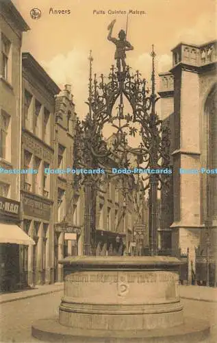 R615394 Nels Anvers Pults Quinten Matsys Nels Bruxelles Serie Anvers No 200