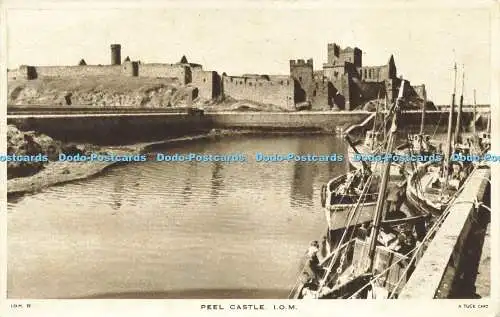 R622416 Peel Castle I O M Tuck 1950