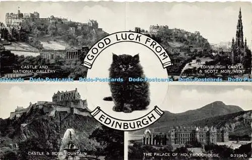 R622470 Good Luck from Edinburgh D 2234 D Silveresque Valentines Multi View