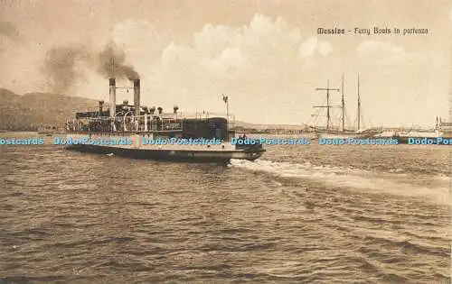 R622474 Messina Fährboote in partenza Ediz Micali Santi 68727