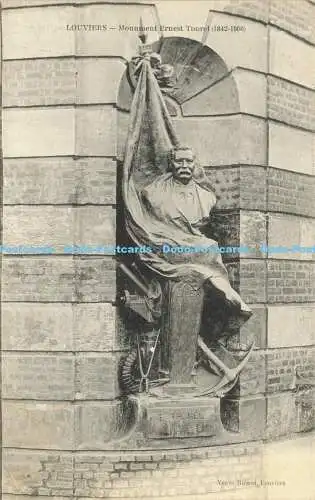 R620054 Louviers Monument Ernest Thorel 1842 1906 Veuve Ricard