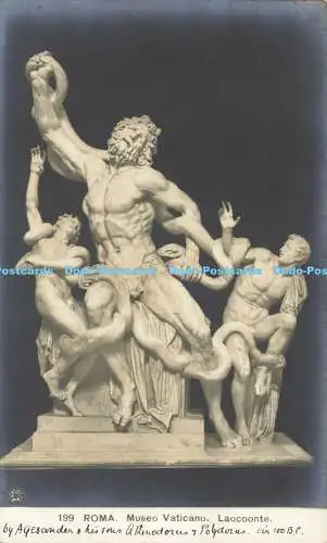 R615541 199 Roma Museo Vaticano Laocoonte N P G