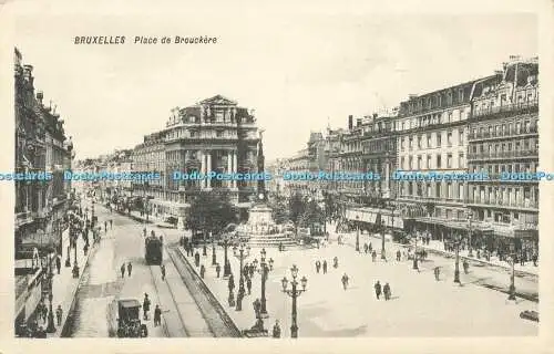 R618024 Bruxelles Place de Brouckere H P Grand Place