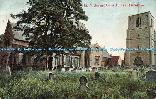 R622494 St Nicholas Church East Dereham Valentines Serie 1910