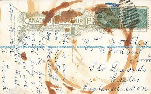 R615578 Vogelperspektive von Minnedosa Mann kanadische Souvenir Postkarte T C McQuarrie