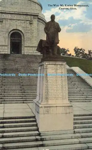 R620129 Wm McKinley Monument Canton Ohio C T Photochrom W