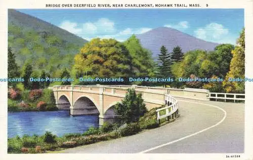 R622549 Brücke über Deerfield River in der Nähe von Charlemont Mohawk Trail Mass 9 C T Art