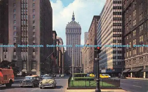 R615651 Fabulous Park Avenue New York City Manhattan Postkarte Pub A Devaney Pla