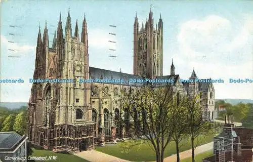 R618129 Canterbury Cathedral N W S B Pettit 1916