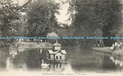 R618133 Pougues les Eaux Nievre Le Lac Thibault H Wayer et M Josse