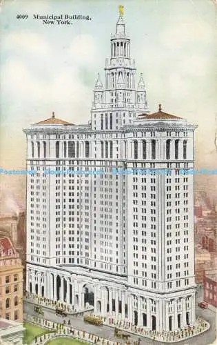 R620177 4009 Municipal Building New York 1913 Irving Underhill H H T