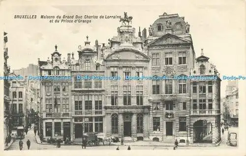 R618147 Bruxelles Maisons du Grand Duc Charles de Lorraine et du Prince dOrange