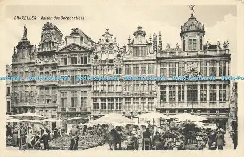 R618149 Bruxelles Maison des Corporations Edit H P Grand place