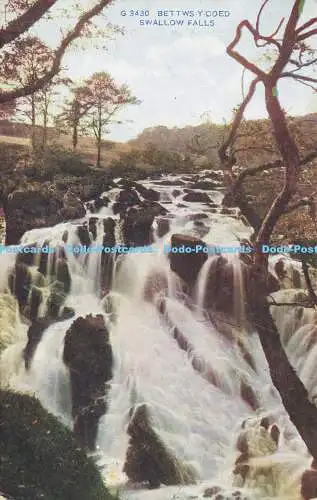 R620194 G 3430 Betty Coed Swallow Falls Celesque Series Photochrom