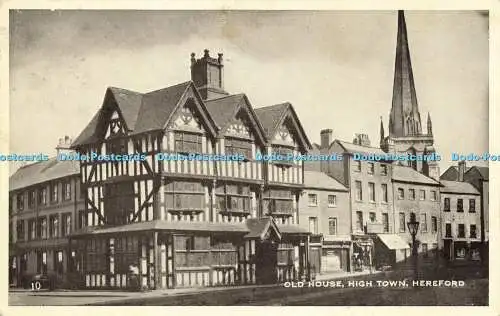 R615684 10 Old House High Town Hereford 1953