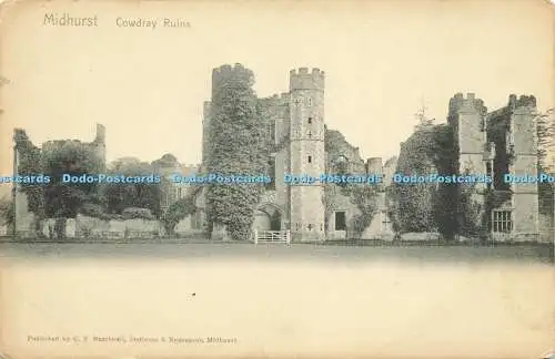 R622616 Midhurst Cowdray Ruins C T Burchnall