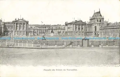 R618192 Facade du Palais de Versailles Levy Fils