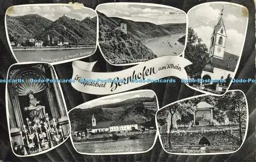 R618211 Bornhofen am Rhein Fotoprint Verlag A Mauthe Multi View