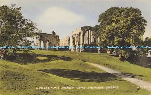 R622702 Egglestone Abbey near Barnard Castle G 5738 Collo Colour Valentines