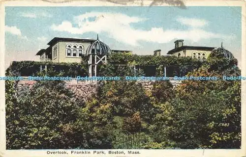 R618274 Overlook Franklin Park Boston Mass M Abrams 1916