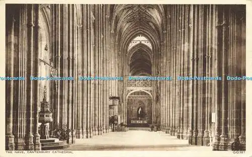 R618285 Nave Canterbury Cathedral GG387 Walter Scott