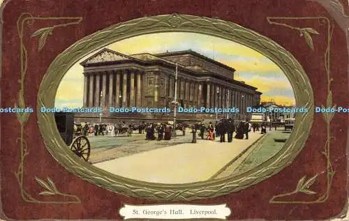 R622735 St Georges Hall Liverpool Philco Publishing Series 1118 1909