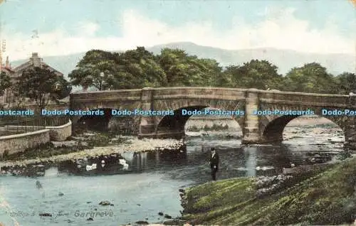 R615822 Bridge and River Aire Gargrave 11388 1905