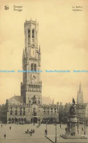 R620333 Nels Brügge Brugge Le Beffroi Halletoren Ern Thill Bruxelles Serie 12 Nr