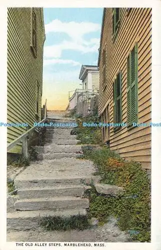 R620365 Old Alley Steps Marblehead Mass C T American Art