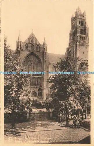 R620392 Nels Brugge St Salvators Hoofdkerk Brügge Kathedrale St Sauveur Ern Thil