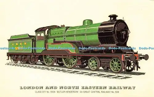 R615884 London and North Eastern Railway Class D11 No 5506 Butler Henderson Ex G