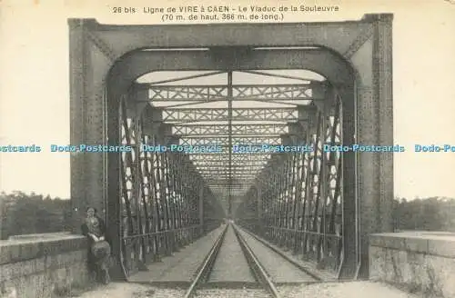 R615904 26 bis Ligne de Vire a Caen Le Viaduc de la Souleuvre H Ermice